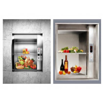 thang máy tải thực phẩm 100kg