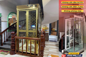 Thang Máy Gia Đình Công Nghệ Thủy Lực