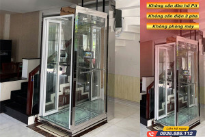 Thang Máy Thủy Lực Gia Đình Mini